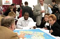 Community people discusses one of the Summits